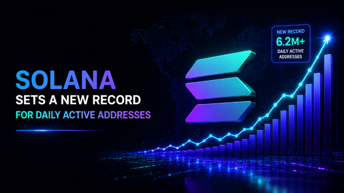Solana sets a new record for daily active addresses