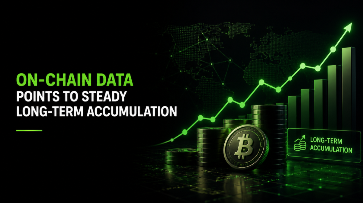 On-chain data points to steady long-term accumulation