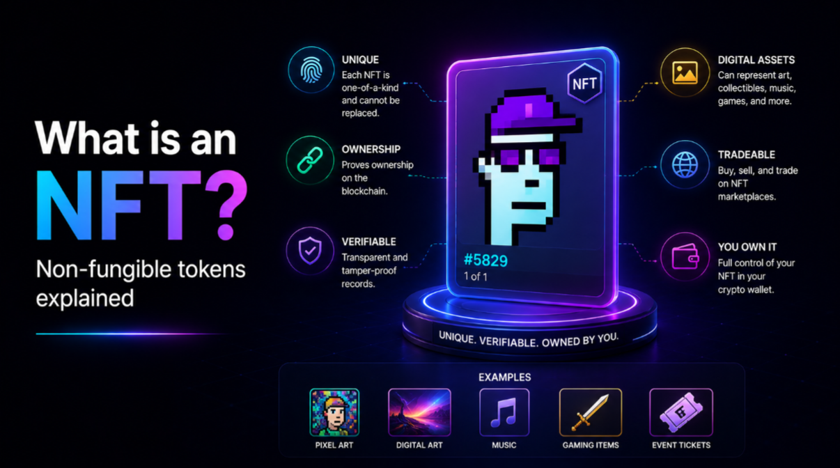 What is an NFT? Non-fungible tokens explained