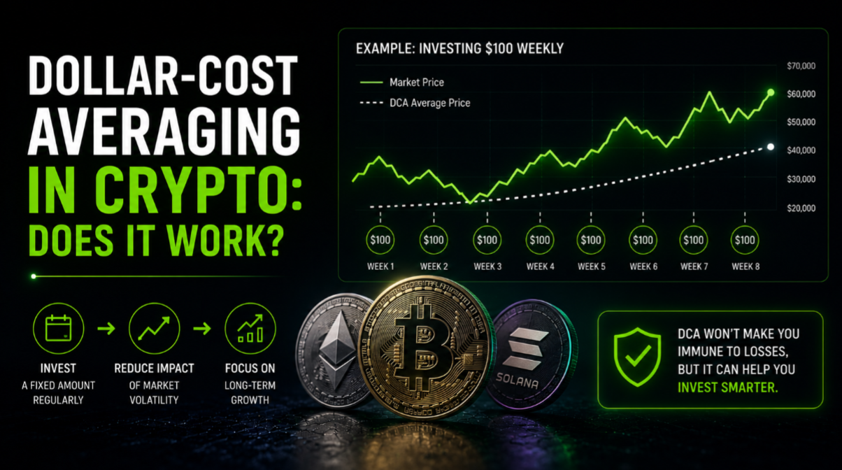 Dollar-cost averaging in crypto: does it work?